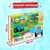 Puzzle with applications "Blue Tractor on the Forest edge", 54 details