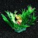 Artificial aquarium plant, 12 cm