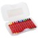 Pencils Wax 12 colors Faber-Castell Jumbo, three-sided case, plastic box