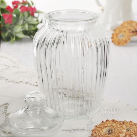 Bank for bulk products "Luan", 2.1 l, the color is transparent-1