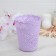 Plastic basket for storage "Lace Pattern", 11 × 11 × 14 cm, color mix