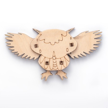 Wooden designer Drovo "Owl Uh"-3