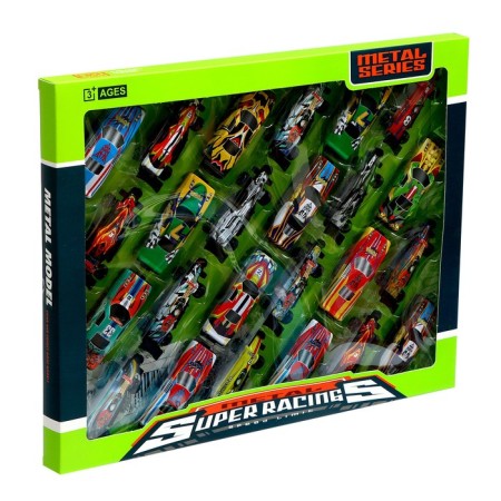 Set of metal machines "Racing", included 24 pcs-4