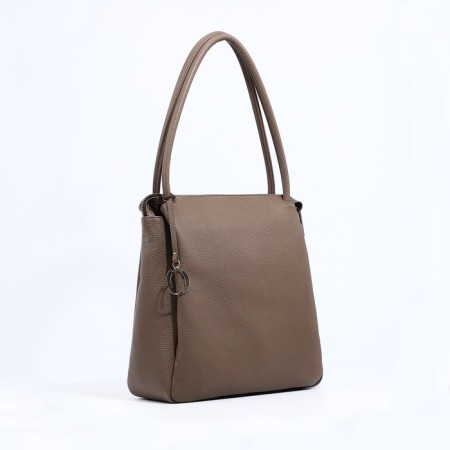 Women's bag Fabula with lightning, beige color-2