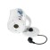 Electric Dobrynya kettle DO-1214, Metal, 2 l, 2000 watts, white with blue colors