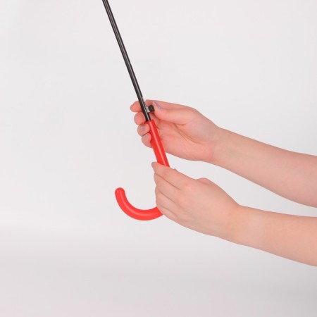 Umbrella - semi -automatic cane "leaf fall", 8 knitting needles, r = 45 cm, color mix-16