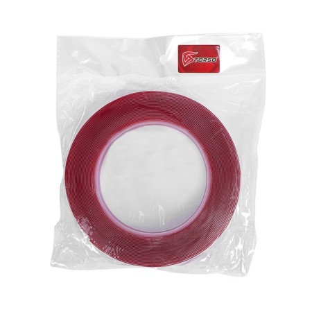 Adhesive tape Torso, transparent, bilateral, acrylic, 6 mm x 10 m-2