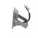 Flight LED Uniel, 20 W, IP65, LED, 6500K, 1600 LM, 75x40x102 mm, gray color.
