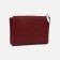 Women's wallet on the button, burgundy color