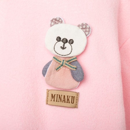 Children's costume (sweatshirt, trousers) minku pink color, height 110-8