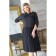 Female dress, size 62, black color
