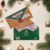 Money envelope "Happy New Year! From Santa Claus" glitter, 17 x 8 cm