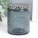 Bank for candles glass with a “flower” lid, cylinder 9x7x7 cm, mix