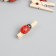 Decor for creativity wood "clothespin with God's cow" set of 15 pcs 1.5x1 cm