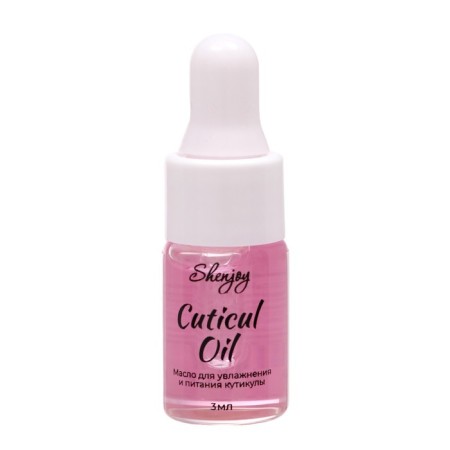 Oil for moisturizing and nutrition cutters 3 ml, peach