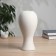 VAZA Ceramics Table "Pietro" lips, D-4CM, 21x9 cm, white