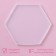 Mold Dolyana "Hexagon", silicone, 16 × 14 × 1.2 cm