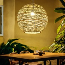 Ceiling Lamp from Rotan 