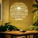 Ceiling Lamp from Rotan "Hero" 1x120W, E27, 60x60x80 cm