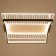 Luer with DND "Meander" LED 120W 3000-6000K gold 48x48x10 cm Bayerlux
