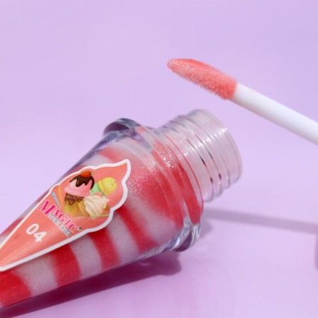 Lip gloss "ice cream", a mix of flowers and aromas-2