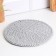Napkin, d = 25 cm, polyester fiber, gray