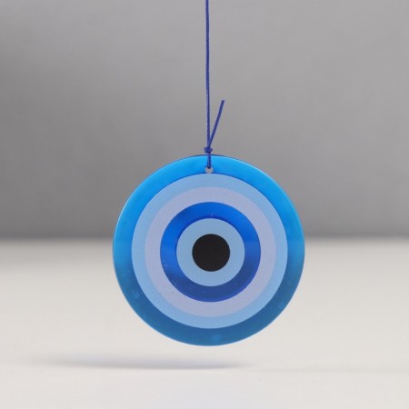 Wind Music Metal from the evil eye "All -Seeing Eye" 3 bells 45 cm-3