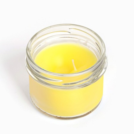 Candle in the bank Aromatic "Lemon Fresh", 6x7 cm, 120 g-2