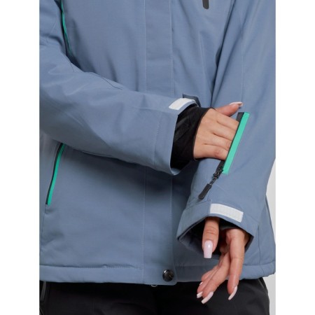 Ski costume female winter, size 50, color gray-8
