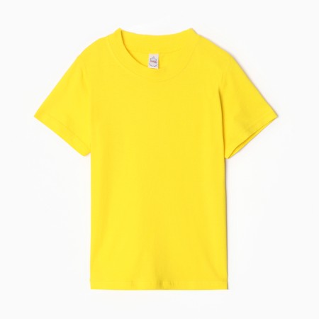 T -shirt for nursery, yellow color, height 122
