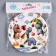 Paper plate "Dinosaurus", in a set of 6 pcs.
