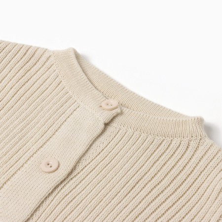 Cardigan Knitted baby I, r.86-92, beige-1