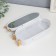 Casket Case for jewelry Plastic "Oval" white 23.5x6.5x11.5 cm