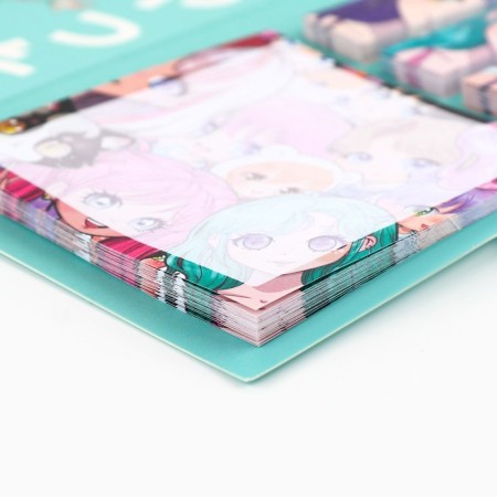Book of stickers "Anime", 5 blocks, 30 liters-2