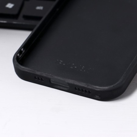 Luazon cover for iPhone 12/12 Pro, with compartments for cards, leatherette, red-4