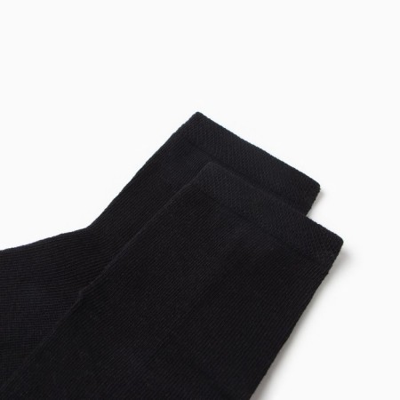 Women's socks, black color, size 25-1