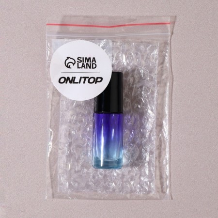 Perfume bottle "Uniqueness", with a metal video, 5 ml, color mix-9