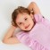 Blouse for Minaku girl: Cotton Collection color light lilac, height 98
