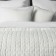 Konni set: cover 230 x 250 cm, pillowcase 45 x 45 cm - 2 pcs, white color