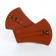 Women's belt, width 12 cm, red color