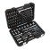 Tool set GROSS 14149, 82 before, 120 teeth, CRV, 1/4 ", 1/2"