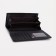 Women's wallet on a magnet, black color
