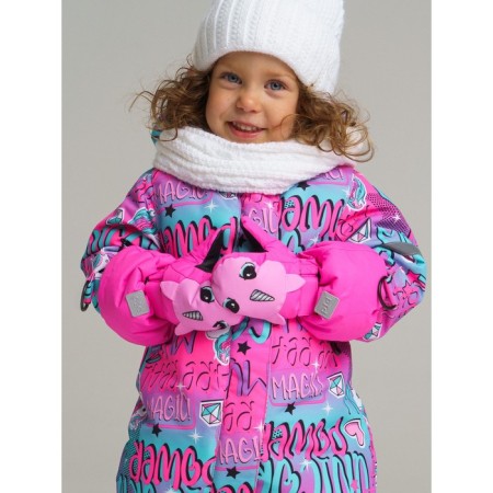 Winter mittens for a girl, size 11-3