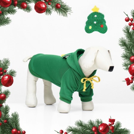 Animal costume "Christmas tree", size XS, green