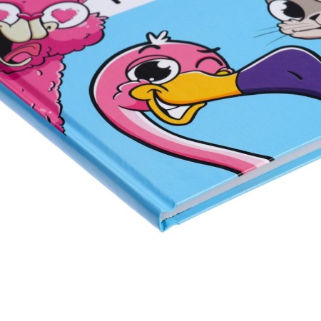 Diary for grades 1-4, "friends", a solid cover 7BC, glossy lamination, 48 sheets-2