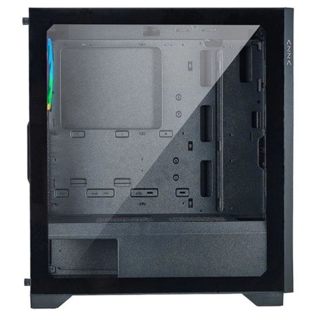 AZZA HIVE case Black without BP ATX 8x120mm 5x140mm 2xusb2.0 1xusb3.0 Audio Bott PSU-5