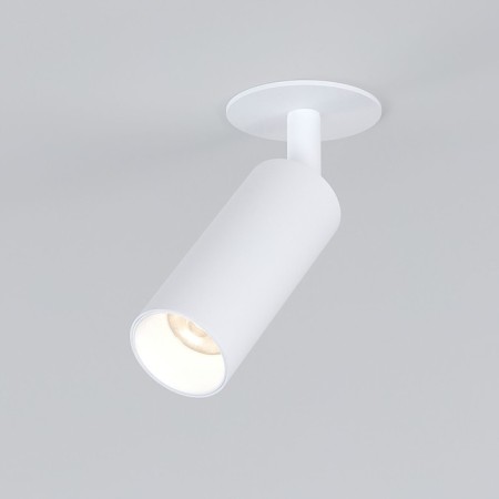 Lamp ceiling Elektrostandard, Diffe Led 8 watts, 39x39x153 mm, IP20, white color