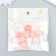 Plastic beads "from white to pink" glossy set 25 grams mix d = 1.6 cm