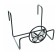 203-002 Balcony stand 203-002 butterfly 29x29x22 cm
