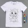 Set for creativity "T -shirt - coloring. Girl Ellie »Size: 122-128 cm